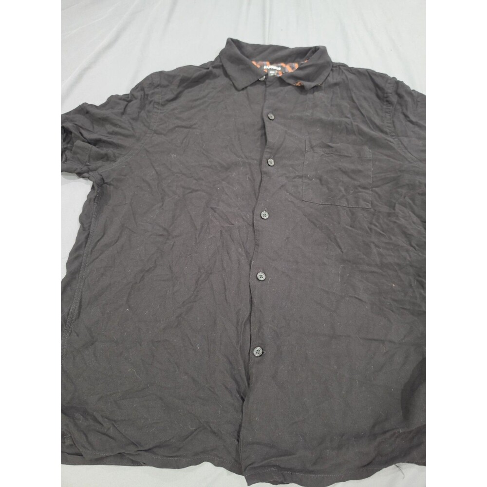 Black Express Polo Size M 100% Cotton Men #119